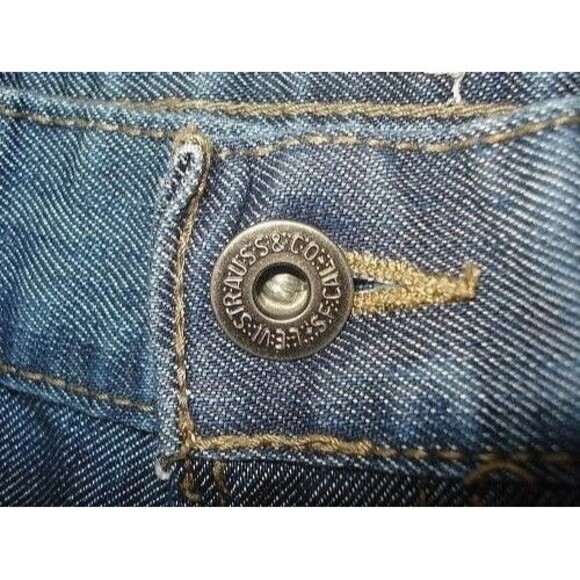 Levis 514 Slim Straight Zip Fly Jeans 16 Reg Size 28 X 28 - Picture 5 of 9